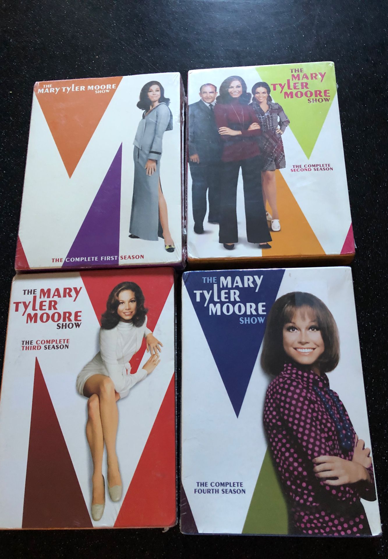 Mary Tyler Moore DVD complete sets—seasons 1-4