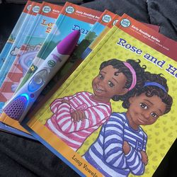 Leapfrog pen + books