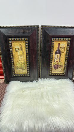 Olson’s Wine Pair Paintings