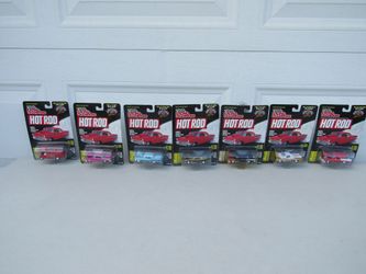 Racing Champions Hot Rod Magazine 7 Die Cast Metal Vehicles NEW 67