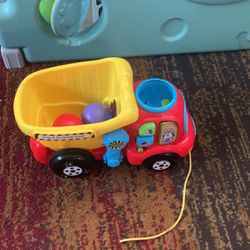 Baby Toy dump truck V-tech