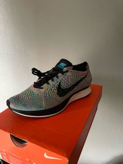 Nike multicolor flyknit racer