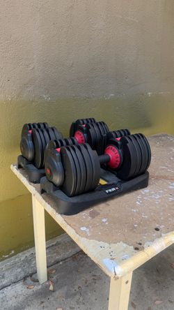 FitRX Adjustable dumbbells