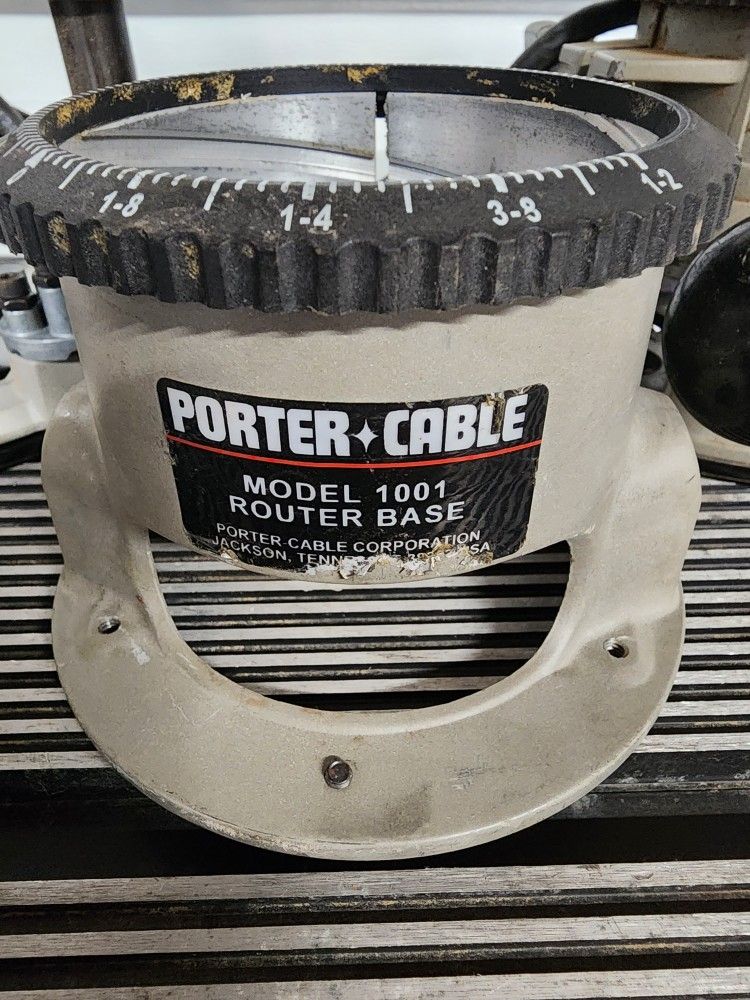 Router table for sale porter cable 1001