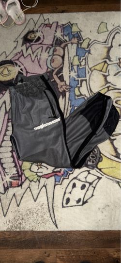 The Hundreds Track Pants Gray Black
