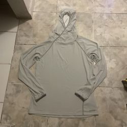 Patagonia Hoodie Sweatshirt Adult L Gray Pullover Outdoors Lightweight Womens