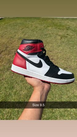 Jordan 1 black toe size 9.5