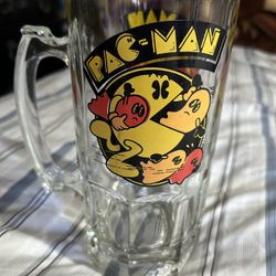 Pack man 1980’s Beer Mug 