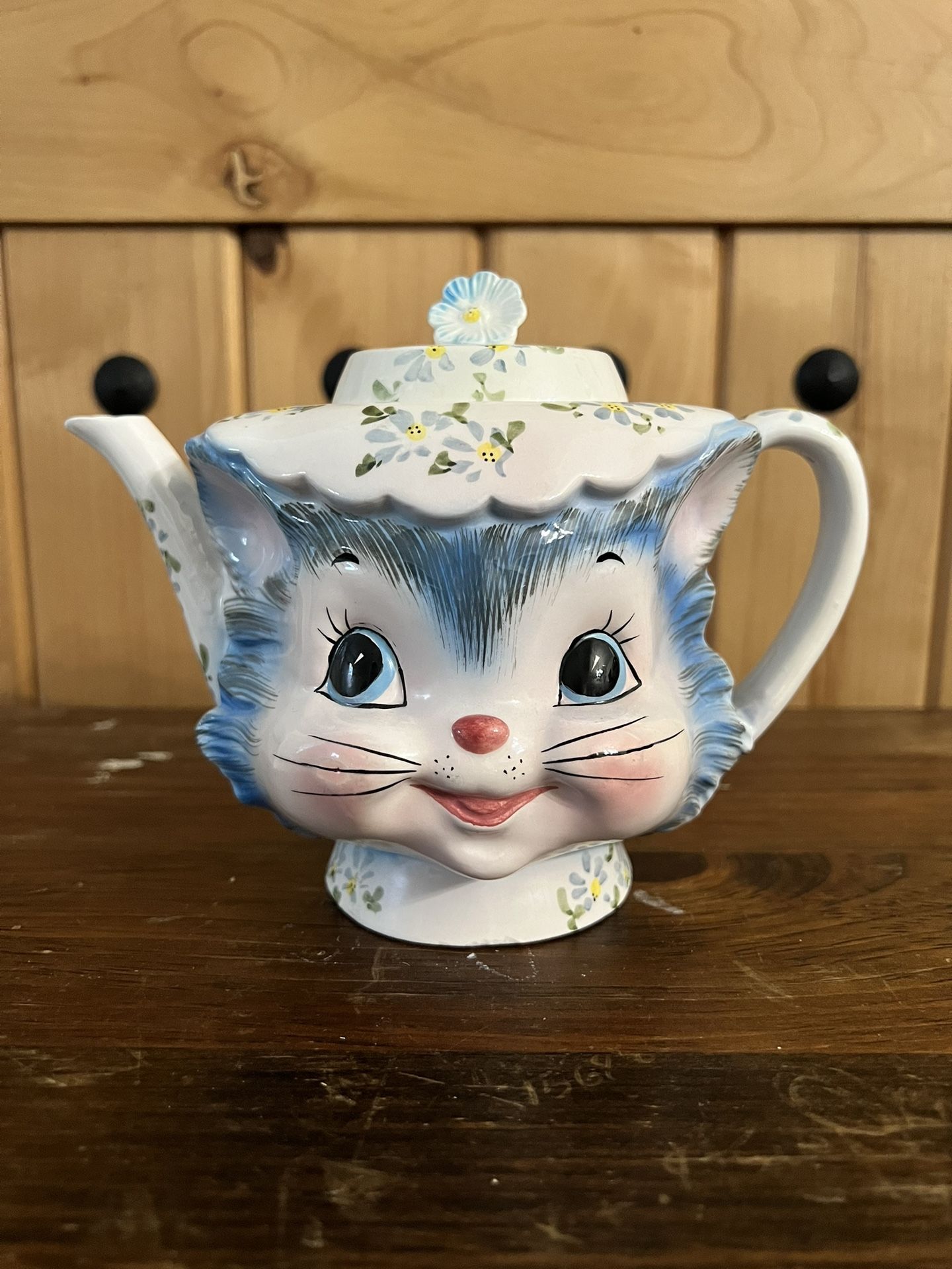 1950 Lefton Miss Priss Teapot/ Anthropomorphic Miss Priss Character Collectible
