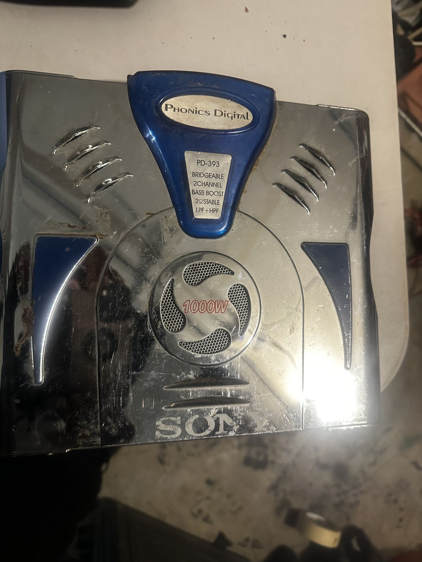 Sony 1000 Watt 2ch Bass Amplifier