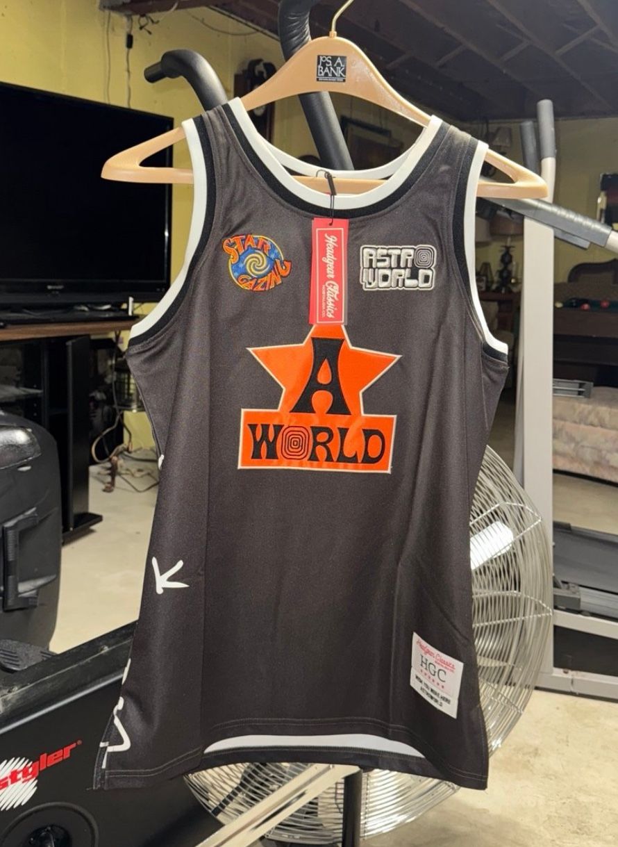 Travis Scott Astro World Jersey HGC size medium unworn