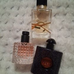 Mini YSL, Black Opium, Libre, Mini Valentino Born In Roma, 