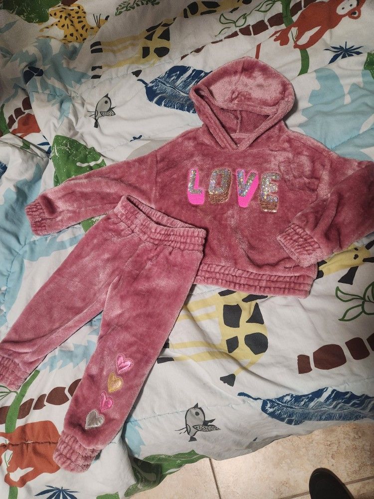 Jogger and hoodie Set, size 2T