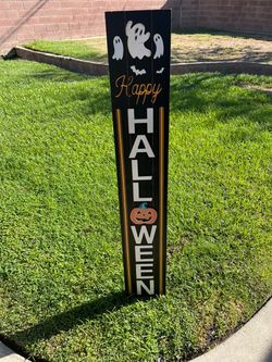 Halloween sign