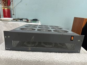 Mclean Engineering 3ES17H115 9 Fan Rackmount Cooling System