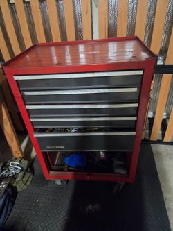 Here is craftsman toolbox full of tools