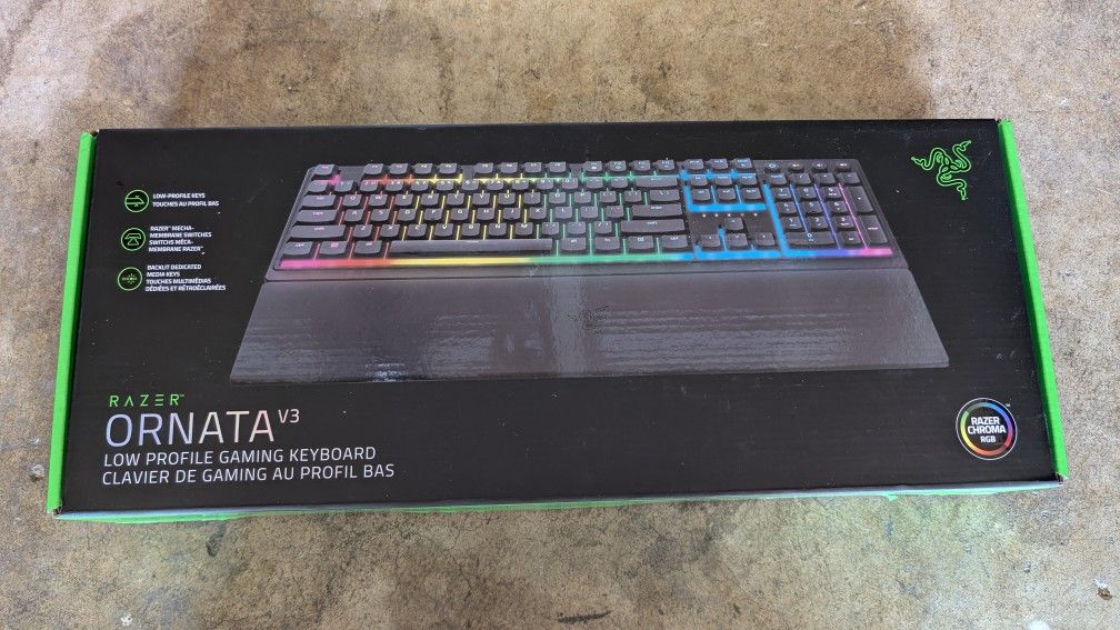 Razer Ornata V3 RGB Gaming Wired Keyboard