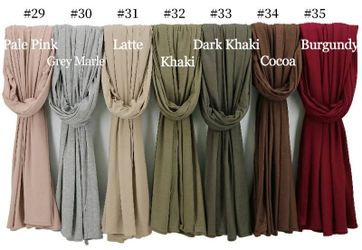 Premium Jersey Hijabs / Shawls