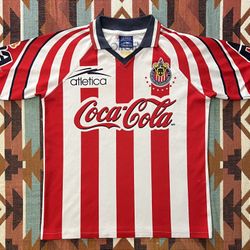 Vintage Atletica Chivas de Guadalajara 1998/1999 Jersey Kids Medium (Rare Size)
