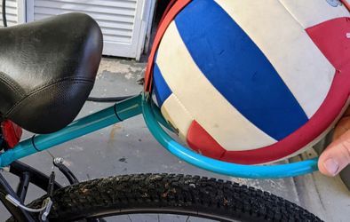 Carry A Ball On A Bike