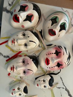 Japanese decorative masks