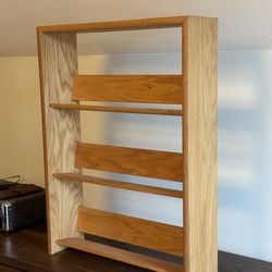 Wooden CD/Book shelf!