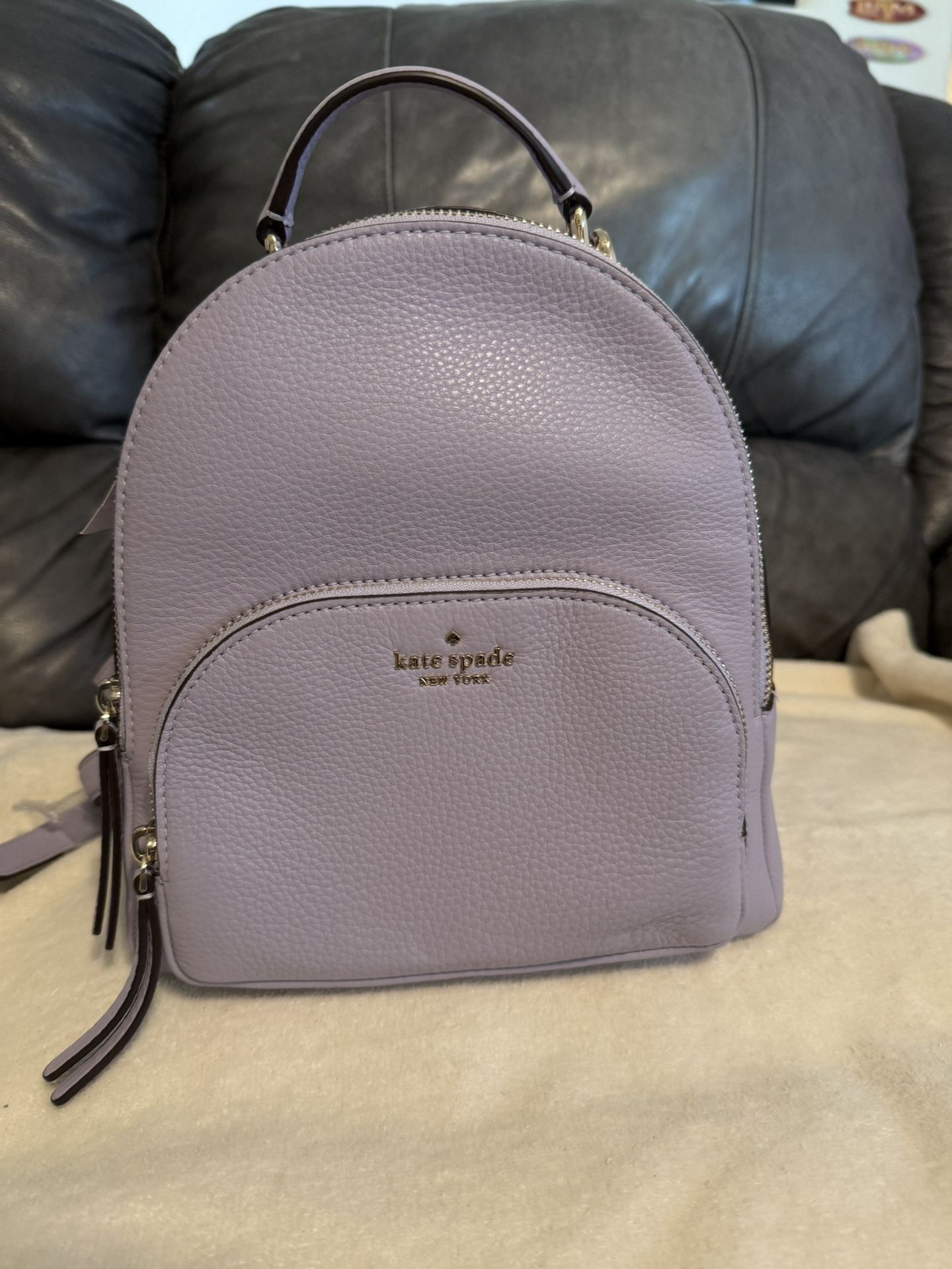 Kate Spade Leather Backpack Purse