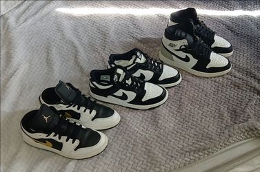 3 Pairs Nike & Jordan Sneakers Bundle