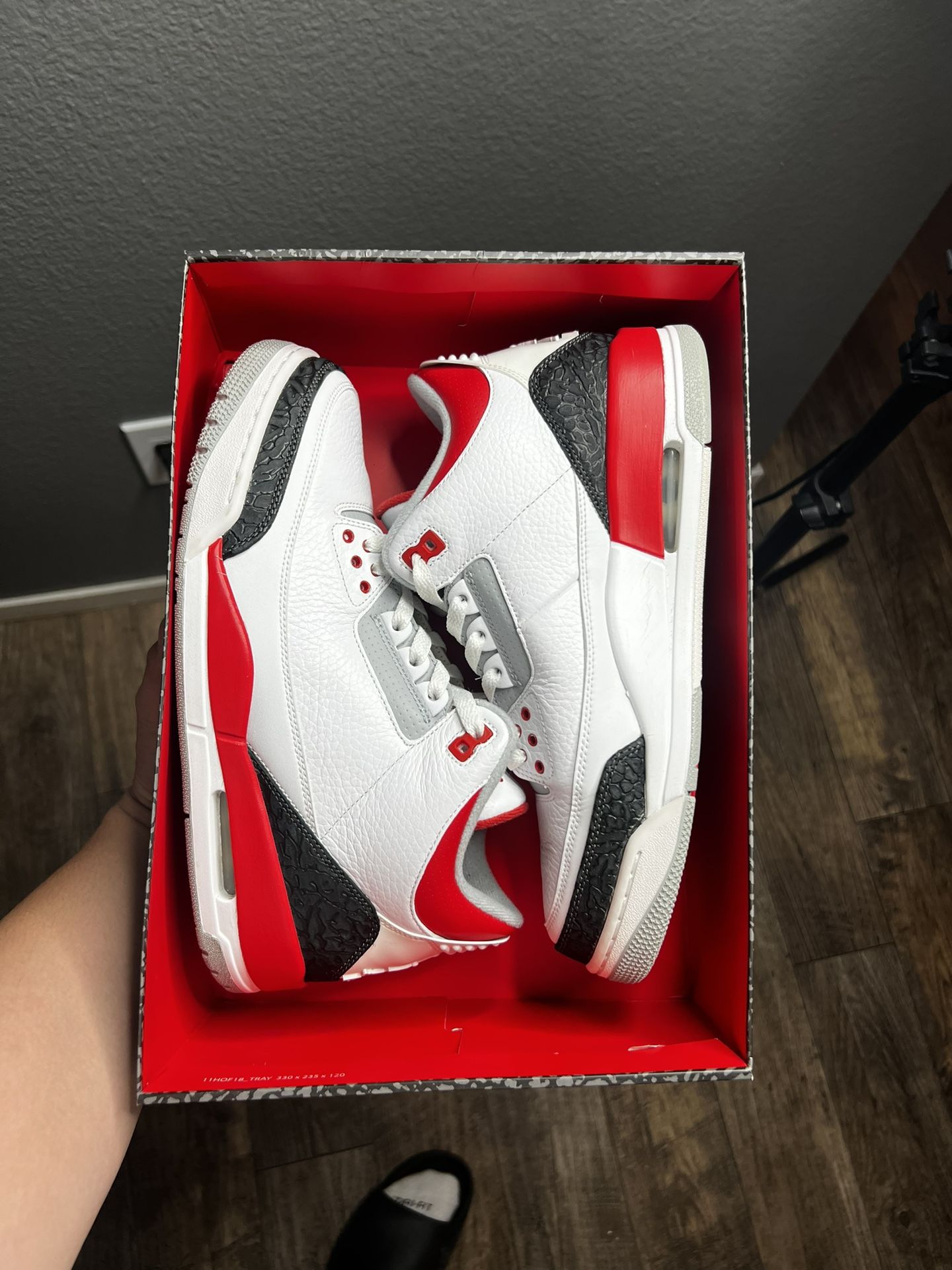 Jordan 3 Retro “Fire Red” (2013 Pair)