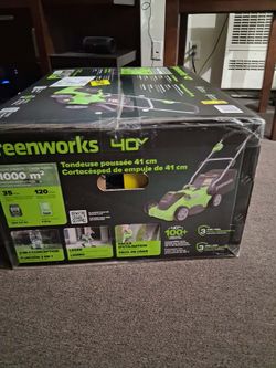 Greenworks lawnmower
