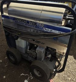 PRESURE WASHER PUMP STRONG AND BIG ENGINE 16HP HYDRO TEK PRICE 1000