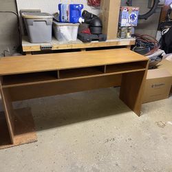 Modern Desk - Custom Built - 6ft Wide, 3ft Tall