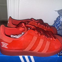 Mens Red Adidas Size 8