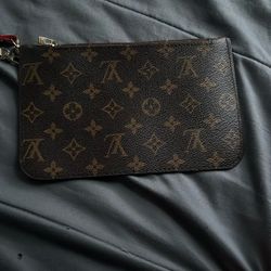 LV Pochette Accessoire leather handbag