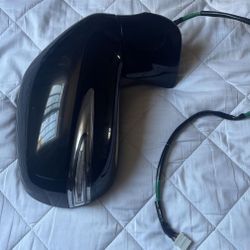 2010 Lexus RX450H Right Passenger Side Mirror Assembly Obsidian Black 14 Wire