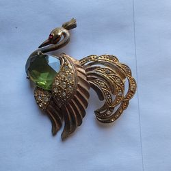 Vintage Bird Broach