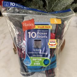 10Pack HANES Boys Boxers