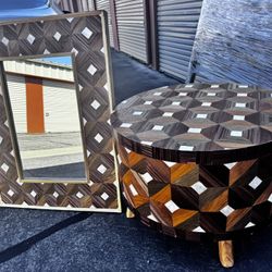Vintage Wooden Coffee Table