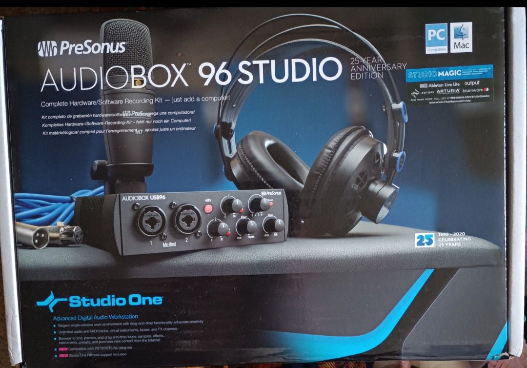 PRESONUS AUDIOBOX96 25TH ANNIVERSARY EDITION WITH STUDIO MAGIC