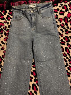 Rhinestones jeans