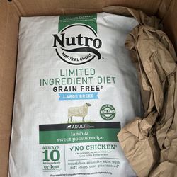 New 22lb Bags Of Nutro Limited Ingredient Dog Food 