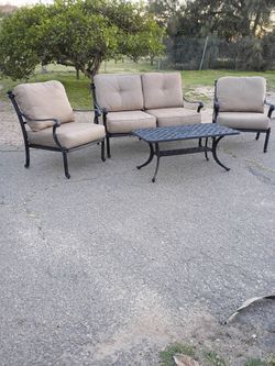 Hanamint Tuscany Outdoor Patio Set