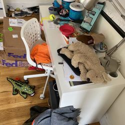 ikea study table with chair