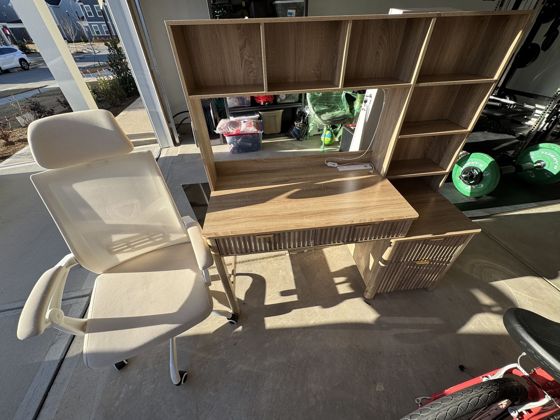 Office Desk and Chair