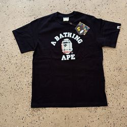 Black Burberry X Bape shirt