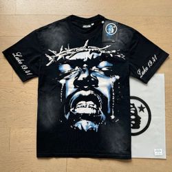 HELLSTAR JESUS WEPT T SHIRT 