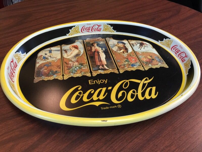 Vintage Coca cola tray in good condition