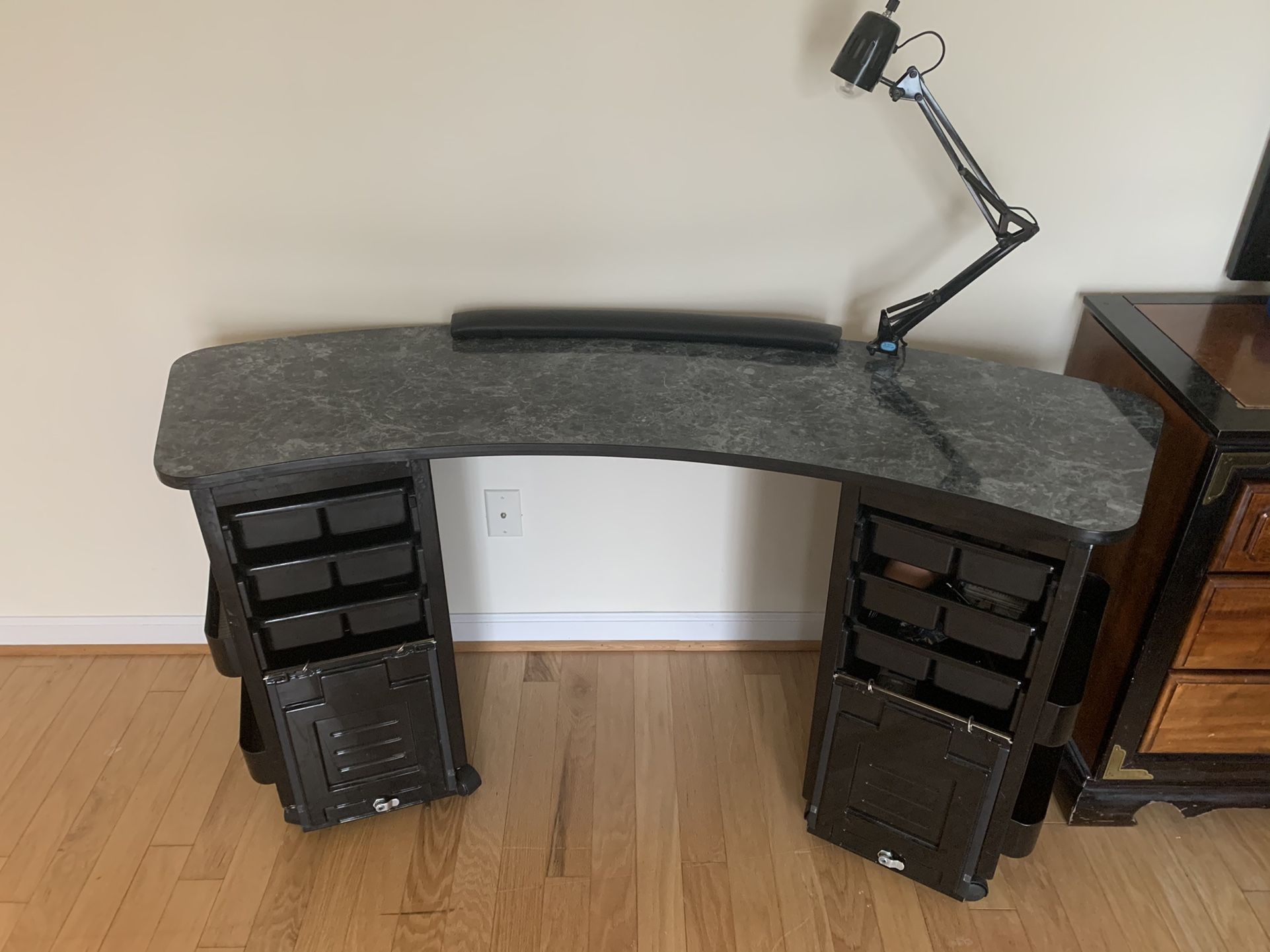 Professional Makeup/Manicure Table
