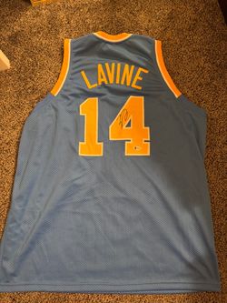 Zach Lavine Autographed Signed UCLA Basketball Jersey Beckett Authenticated