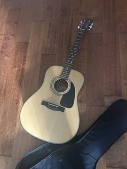 Used Fender Guitar And Guitar Case 